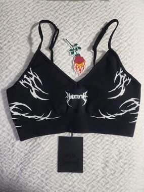 (SOLD) No Tomorrow "Hell Storm Kelly" Seamless Bra - XL